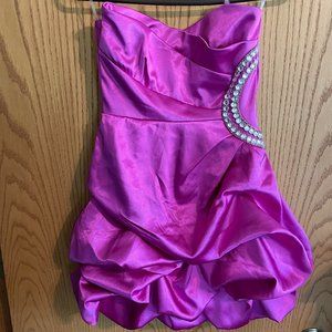 Strapless Formal Dress
